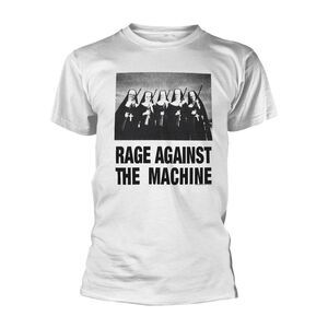 Rage Against the Machine Unisex Adult Nuns And Guns T-Shirt / White